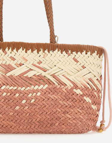 Borsa a spalla "Paloma" BS11311 COMMSTRAWINTBLUSH GIANNI CHIARINI 