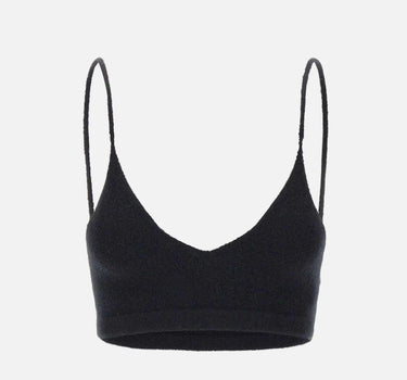 Crop top in misto cashmere F5LAWOKA013 110 LANEUS 