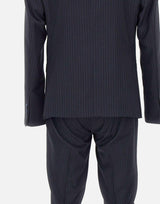 Abito gessato in lana vergine U5001 A562350 UNGARO 