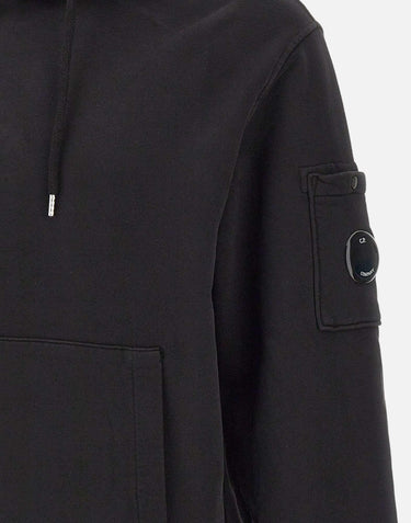 "Brushed Emerized Diagonal Fleece hooded" RFCMSS719A 006372G999 C.P. COMPANY 