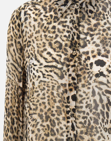Camicia animalier RI1CF004 1065 KAOS 