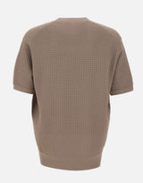 Maglia girocollo in cotone punto alverare 301521 188 KANGRA 