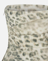 "Printed denim top" 114504 2930 ROTATE BIRGER CHRISTENSEN 