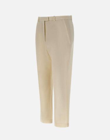 Pantaloni "Carlo" CARLO IVORY LOULOU DE SAISON 