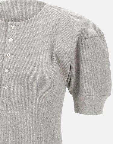 "Grey Marl sweater" 1425JTP006684A GREY VICTORIA BECKHAM 