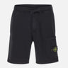 Bermuda in felpa di cotone biologico 6200011S0051 V0029 STONE ISLAND 