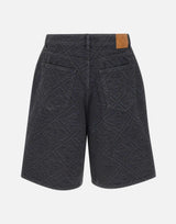 Shorts in denim "Laser monogram" MSP26TR397 01 CASABLANCA 