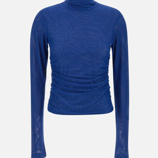 "Mesh ruched top" 114917 1587 ROTATE BIRGER CHRISTENSEN 