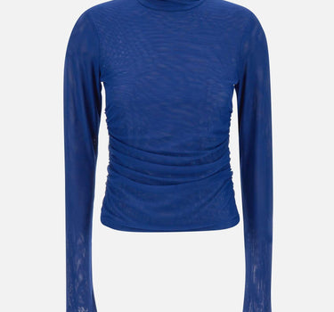 "Mesh ruched top" 114917 1587 ROTATE BIRGER CHRISTENSEN 