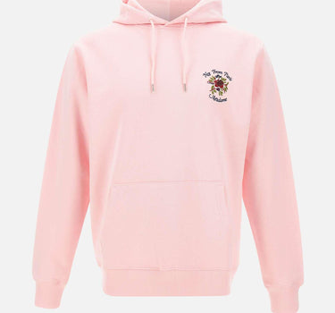 Felpa con cappuccio "Slogan Rose" HO169 CO127LPI DROLE DE MONSIEUR 