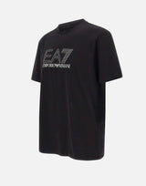 T-shirt "Visibility" in jersey di cotone 7M001307 AF10375UC001 EA7 