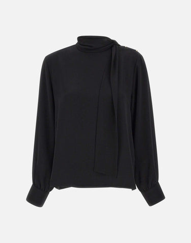 Blusa con sciarpa MF5281T4241 22222 LIU-JO 