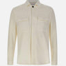Giacca in misto lino e cotone M75GIAK08 TES0M02201 ELEVENTY 