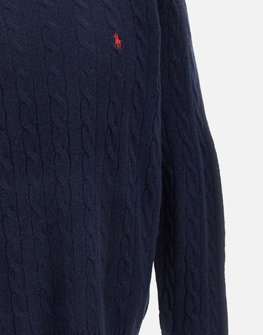 Maglia  "Classic" in lana e cashmere 710876762 002 POLO RALPH LAUREN 