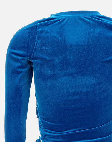 Top in velluto ATB1181W BLUE ANDERSSON BELL 