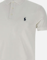 Polo "Mac" in cotone piquet 710941439 002 POLO RALPH LAUREN 