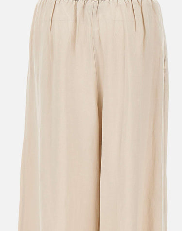 Pantaloni in lino e viscosa QPJTZ008 0035 KAOS 