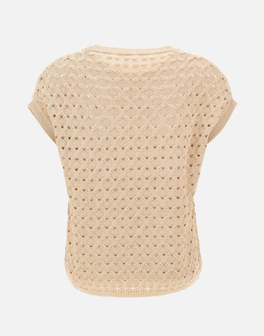 Maglia girocollo smanicata 171620 052 KANGRA 
