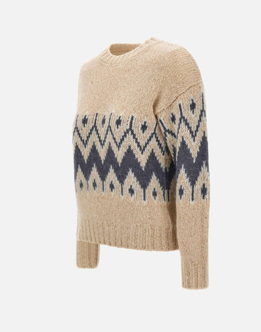 Maglia in lana e alpaca L81MAGL16 MAG0L04702 ELEVENTY 
