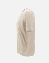 Maglia a maniche corte in cotone biologico 43168 21820011 GRAN SASSO 