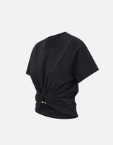 "Cropped tee shirt" 23AJTO539C00485 P001 RABANNE 