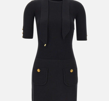Abito corto in maglia AM04S66E2 110 ELISABETTA FRANCHI 