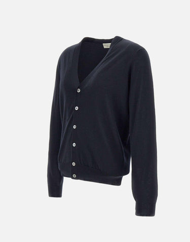 Cardigan in  lana merino CB1ML RM16R890 FILIPPO DE LAURENTIIS 