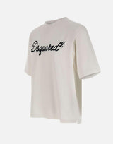 T-shirt loose fit ricamata S74GD1524 D20106100 DSQUARED2 