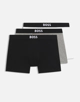Set 3 boxer in cotone stretch 50544263 999 BOSS 