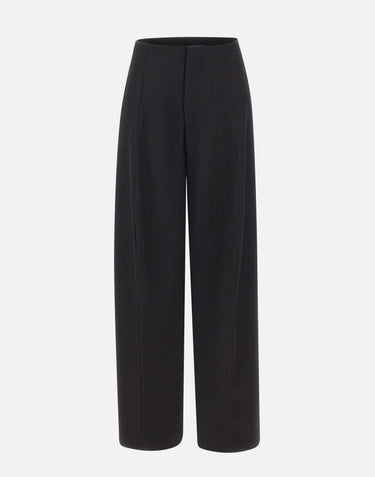 Pantaloni "Eugenie" 1425WTR006632C BLACK VICTORIA BECKHAM 