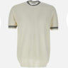 T-shirt in seta e cotone DK87052 NATURALE DIKTAT 