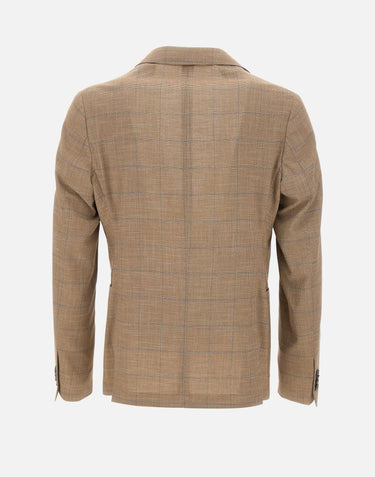 Blazer in misto viscosa e lino 9C32SH523E SG98139 PAL ZILERI 