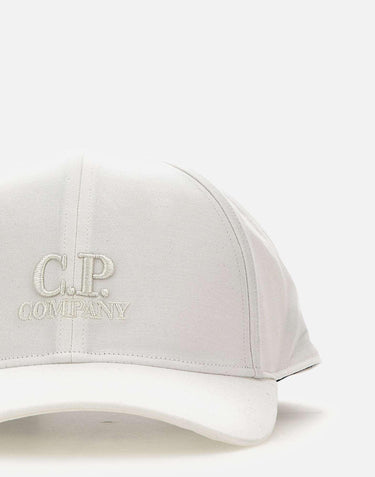 Cappello da baseball in gabardine RCCMAC750A 006288A103 C.P. COMPANY 