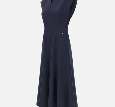 Abito midi a trapezio RZ16445 NAVY NISSA 