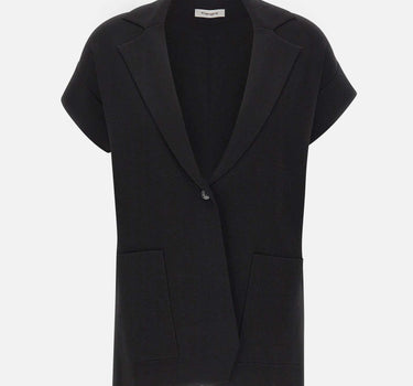 Blazer in maglia smanicato 194107 013 KANGRA 