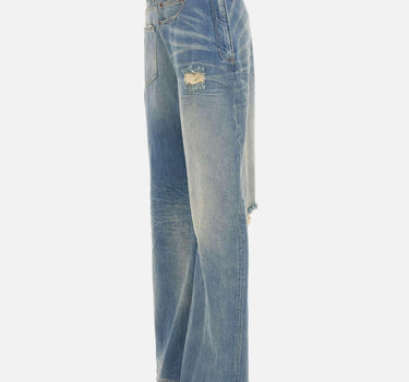 Jeans gamba larga twist S52LA0243 M30016961 MM6 MAISON MARGIELA 