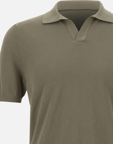 Polo in maglia di cotone 57157 20643481 GRAN SASSO 