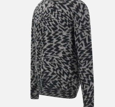 Maglione "Jumper" in lana e alpaca F5LAMAJP159 10113 LANEUS 