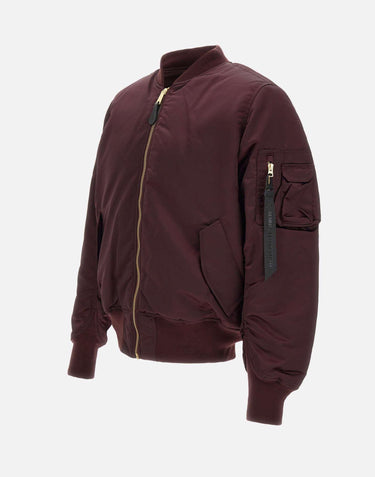 "MA-1 Base Flight Bomber Jacket" 756111 608 ALPHA INDUSTRIES ULTRAVIOLET 