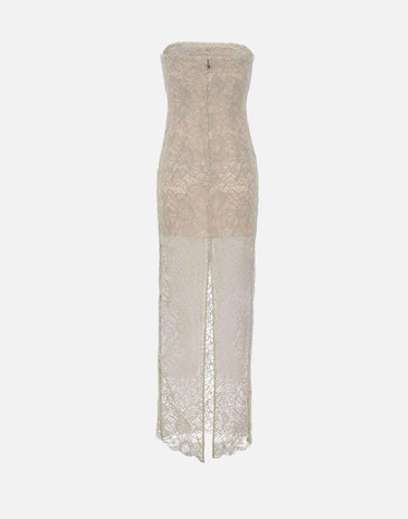 Abito lungo a tubino con pizzo floreale 115700 039 ROTATE BIRGER CHRISTENSEN 