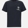 T-shirt "SS Tee Beauty" in cotone P117HBBW225 BLACK PURPLE BRAND 