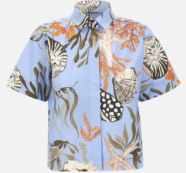 Camicia in popeline di cotone 2613111082200 002 MARELLA 
