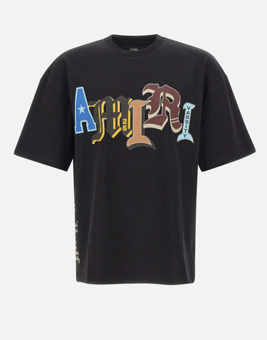 T-shirt "Varsity Patch" AMTOJR1006 001 AMIRI 