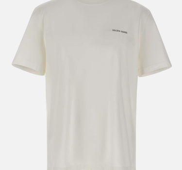 T-shirt in jersey di cotone GMP01220 P00238010363 GOLDEN GOOSE 