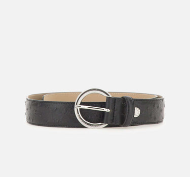 Cintura in pelle con fibbia tonda CNK00958 STEMUNERO GIANNI CHIARINI 