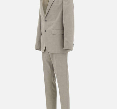 Completo due pezzi gessato in lana vergine 50537405 275 BOSS 