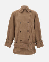 Giacca over in pelle scamosciata 115310 1683 ROTATE BIRGER CHRISTENSEN 