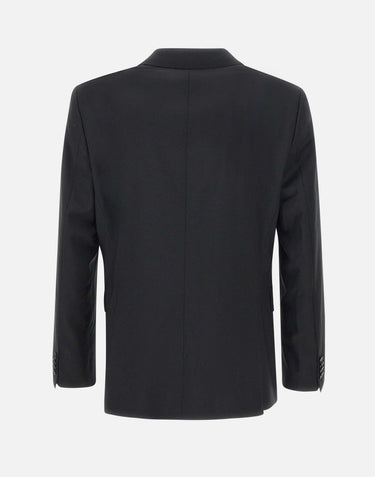 Blazer "H Huge"  in lana rigenerata 50537537 001 BOSS 