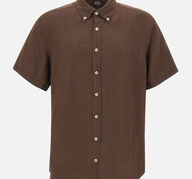 Camicia in lino a maniche corte 8585 6AY768 COLMAR ORIGINALS 
