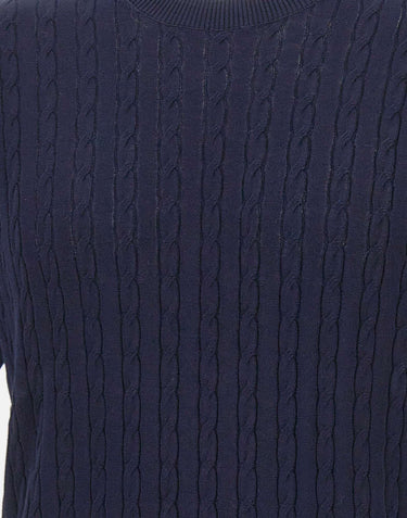 Maglia a maniche corte a trecce 30002106 038 KANGRA 